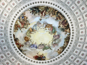The Apotheosis of George Washington, Constantino Brumidi (1865)