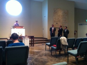 North Texas Presbytery ordination candidate exams, Feb 8th