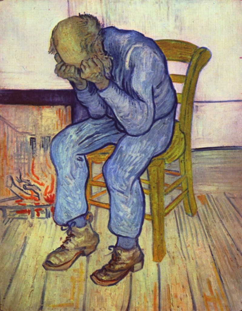 Sorrowing Old Man (‘At Eternity’s Gate’), Van Gogh (1890)