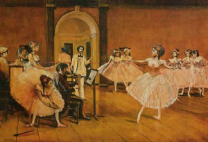 Tom Keating's forgery of a Degas