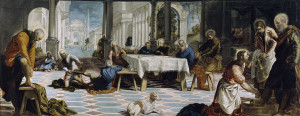 El Lavatorio, Tintoretto (c. 1564)