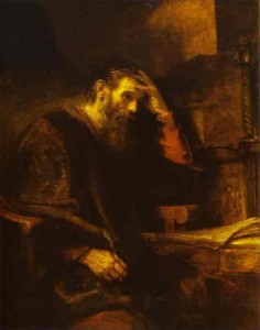 The Apostle Paul by Rembrandt