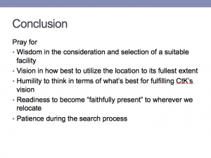 click here for the recent presentation ruling elder Hugh Comer shared with us