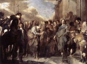 St Peter and Cornelius the Centurion (Bernado Cavalino)