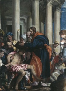 Barnabas Curing the Sick (c. 1566) Paolo Veronese
