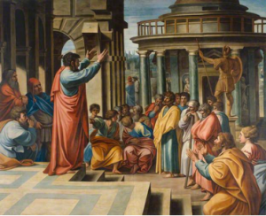 Paul Preaching in the Areopagus James Thornhill (c. 1729-1731)