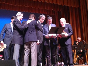 Redeemer's board praying for Martin Ban