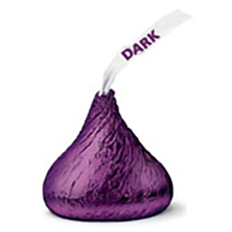 dark-chocolate-hersheys-kisses-in-purple-foil-130654