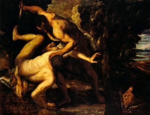 Il Tintoretto 1518 – 1594 Cain and Abel