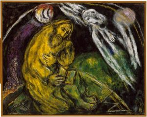 Le prophète Jérémie, Marc Chagall (1968)