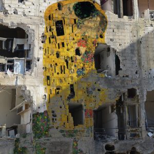 Tammam Azzam's re-creation of Klimt's